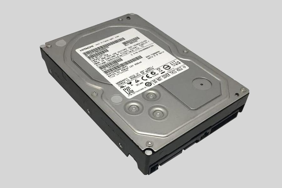 Recuperación de datos de un disco duro HGST (Hitachi)