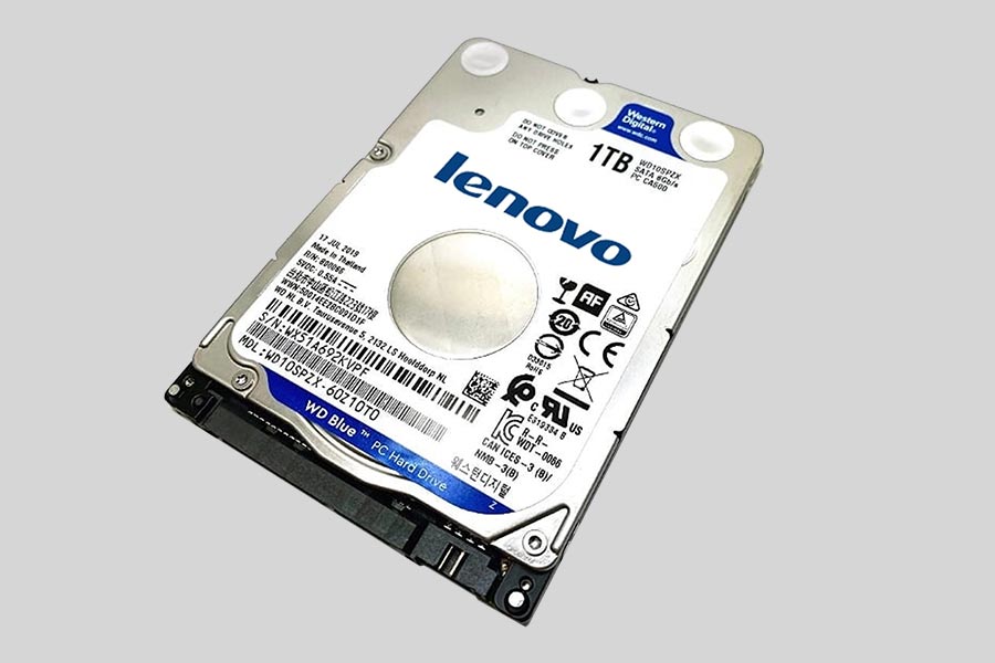 Recuperación de datos de un disco duro Lenovo
