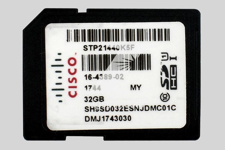 Recuperación de datos de una tarjeta de memoria Cisco