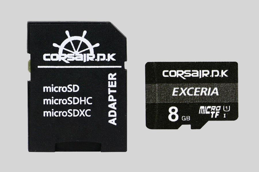 Recuperación de datos de una tarjeta de memoria Corsair Memory