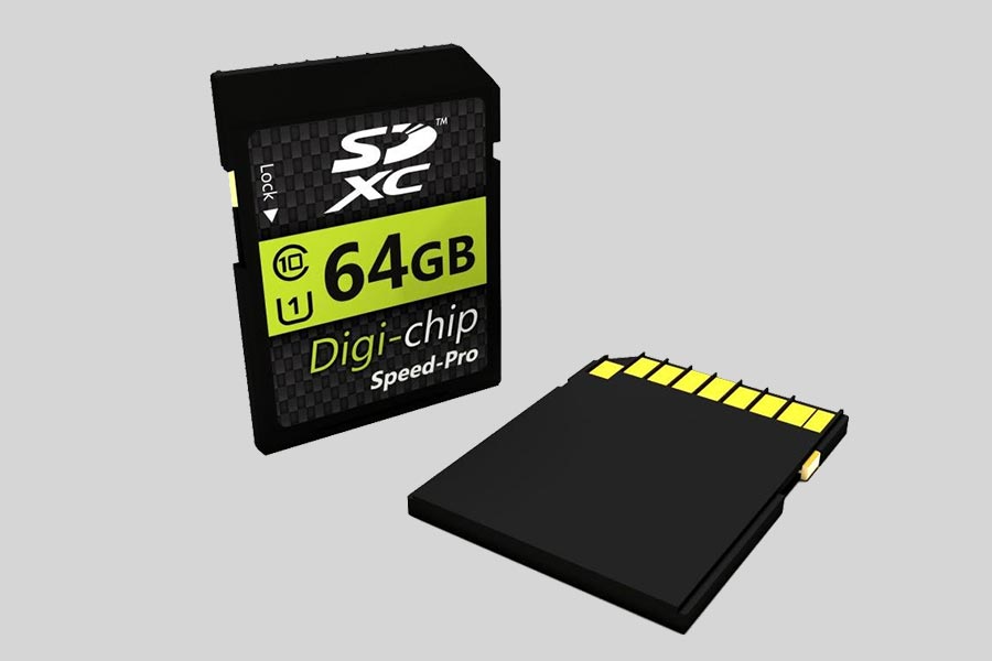 Recuperación de datos de una tarjeta de memoria Digi-chip