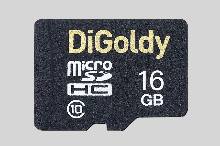 Recuperación de datos de una tarjeta de memoria Digoldy