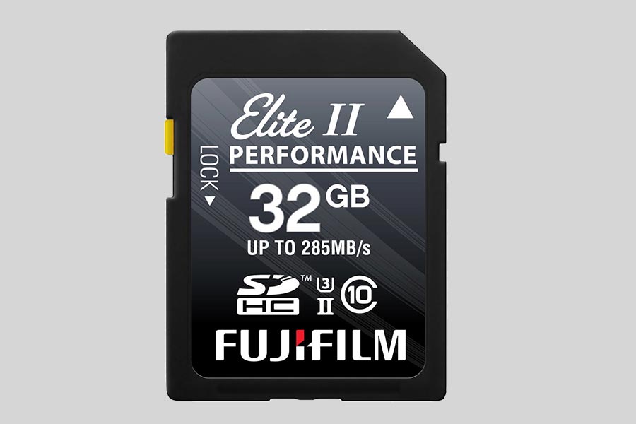 Recuperación de datos de una tarjeta de memoria FujiFilm