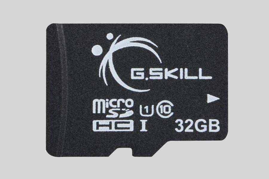 Recuperación de datos de una tarjeta de memoria G.Skill