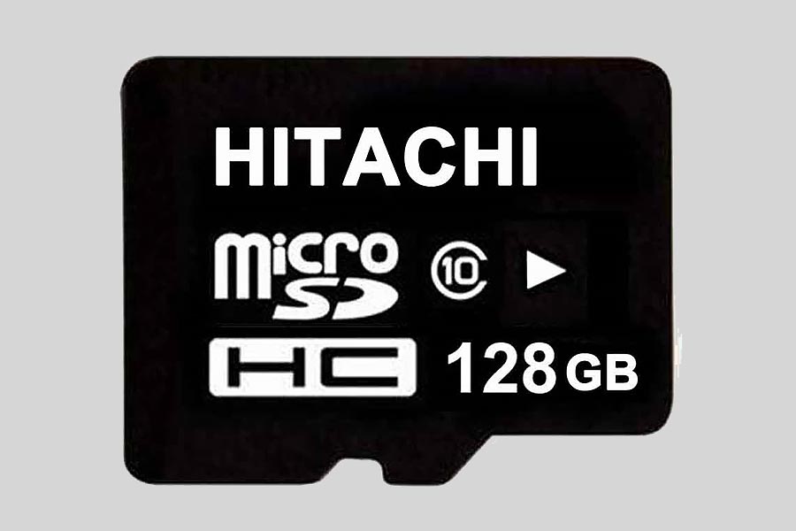 Recuperación de datos de una tarjeta de memoria Hitachi