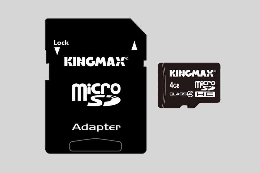 Recuperación de datos de una tarjeta de memoria Kingmax