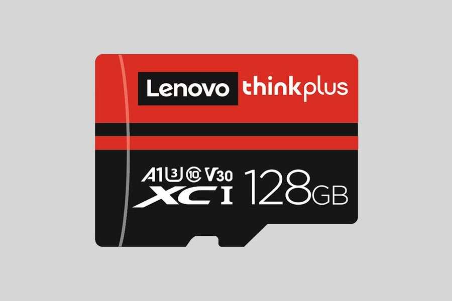 Recuperación de datos de una tarjeta de memoria Lenovo