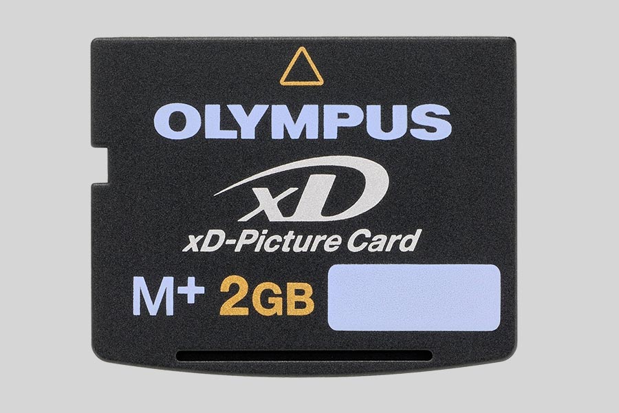 Recuperación de datos de una tarjeta de memoria Olympus