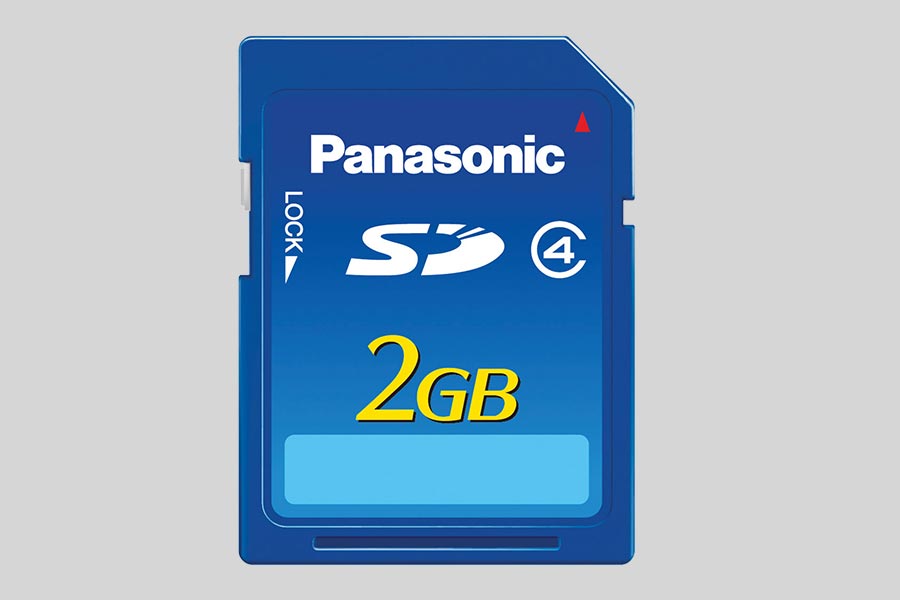 Recuperación de datos de una tarjeta de memoria Panasonic