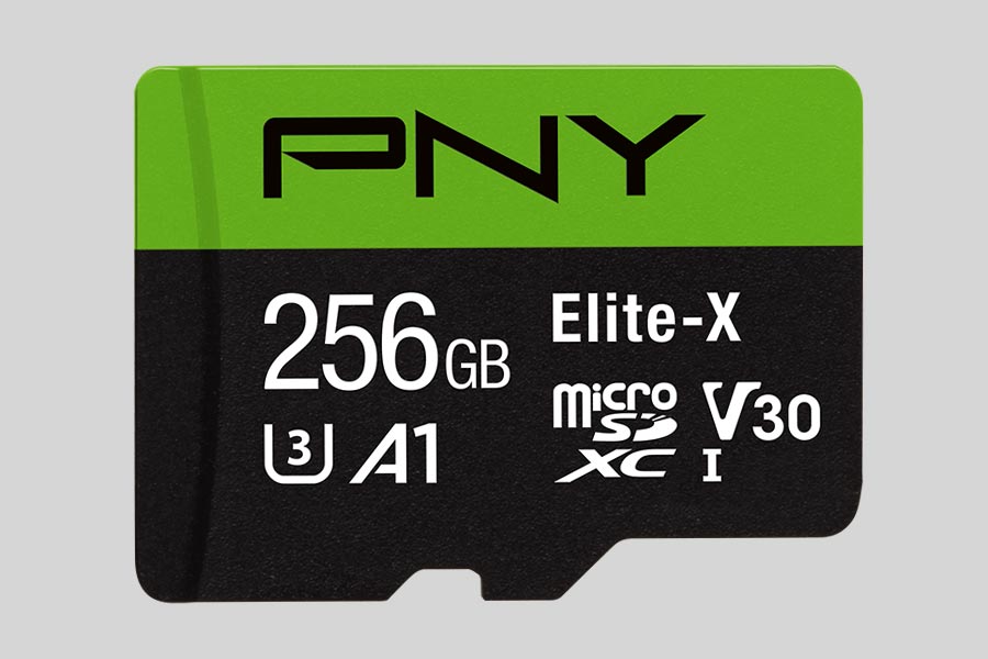 Recuperación de datos de una tarjeta de memoria PNY