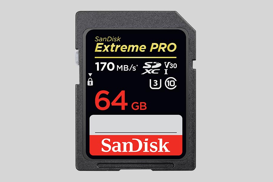 Recuperación de datos de una tarjeta de memoria SanDisk