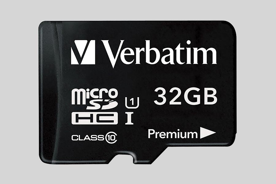 Recuperación de datos de una tarjeta de memoria Verbatim