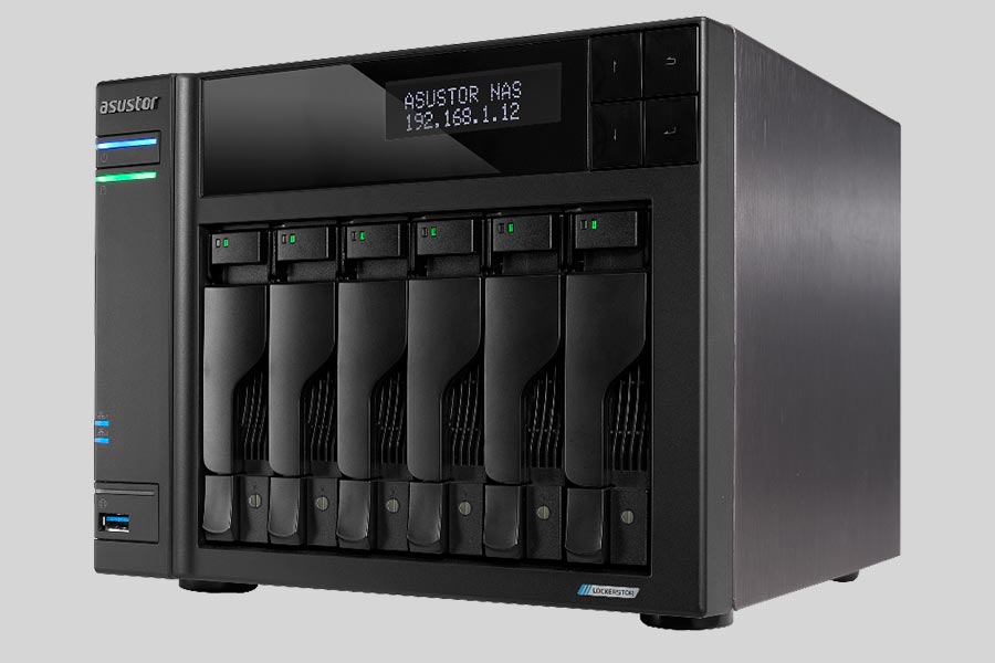 Cómo recuperar datos de NAS Asustor LOCKERSTOR 6 Gen2