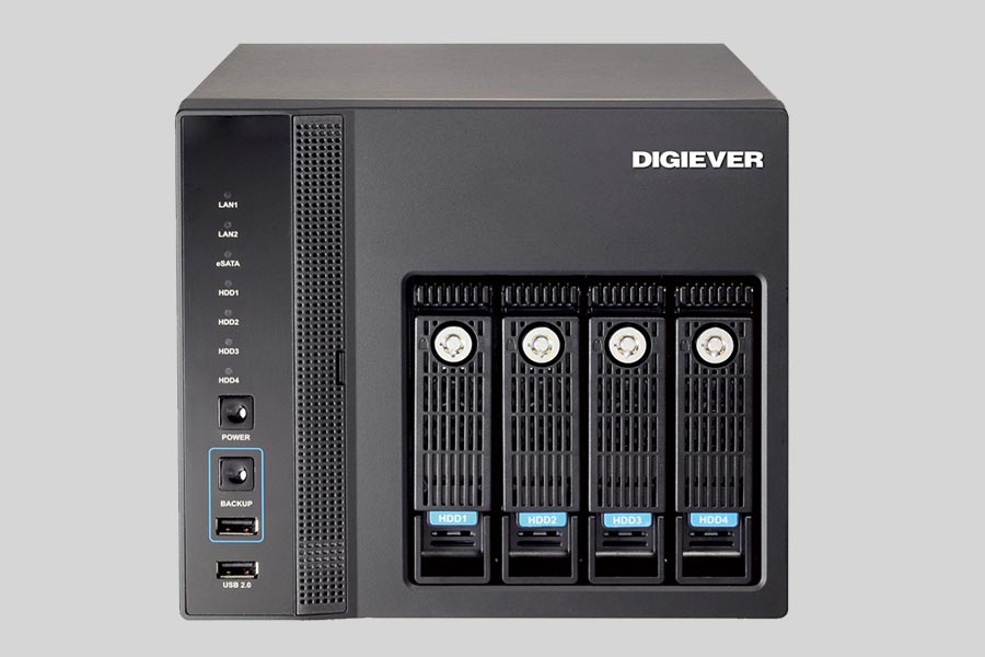 Comparativa de programas para la recuperación de datos de un NAS Digiever DBS-4132