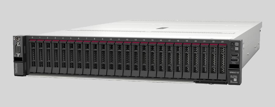 Cómo recuperar datos de NAS Lenovo ThinkSystem SR650 V2 Rack Server