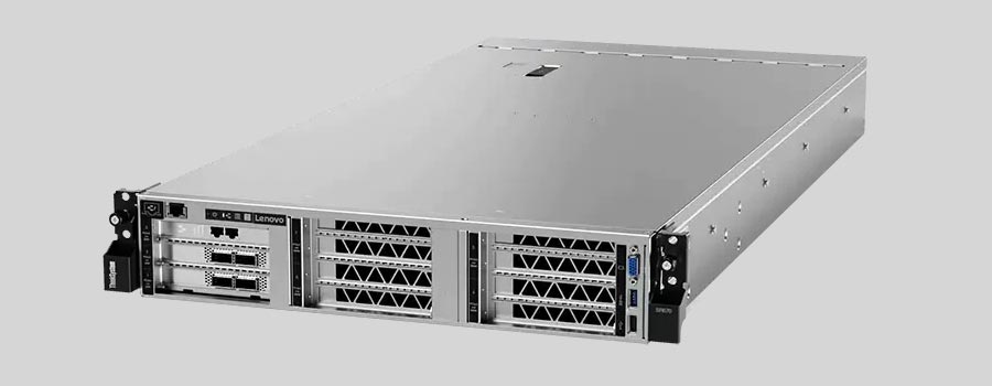 Cómo recuperar datos de NAS Lenovo ThinkSystem SR670 Rack Server