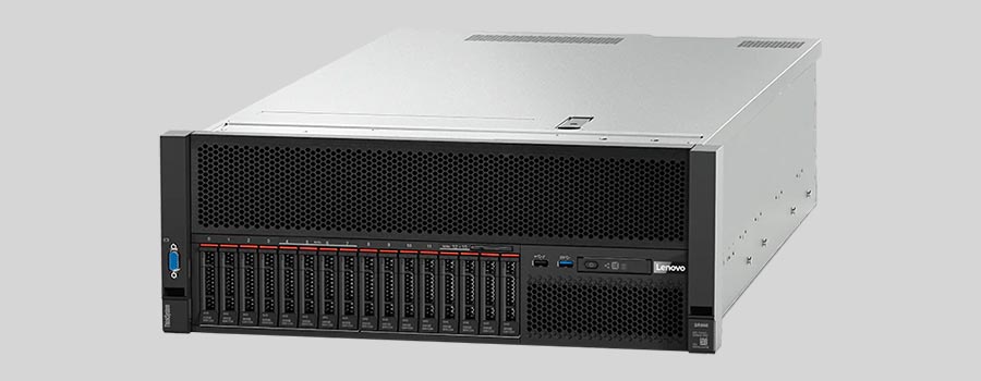 Cómo recuperar datos de NAS Lenovo ThinkSystem SR860 Mission-Critical Server