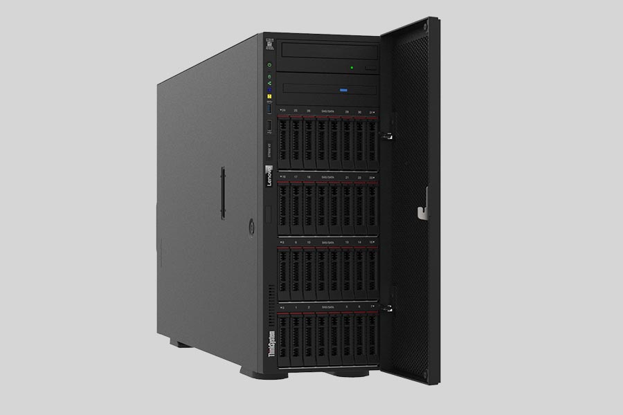 Cómo recuperar datos de NAS Lenovo ThinkSystem ST650 V2 Tower Server