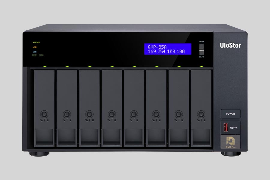 Cómo recuperar datos de NAS QNAP QVP-85A