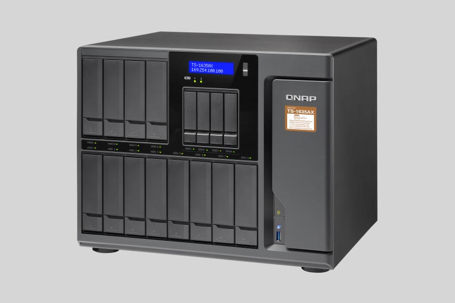 Pasos para recuperar archivos en un NAS QNAP Turbo Station TS-1635AX que ha fallado