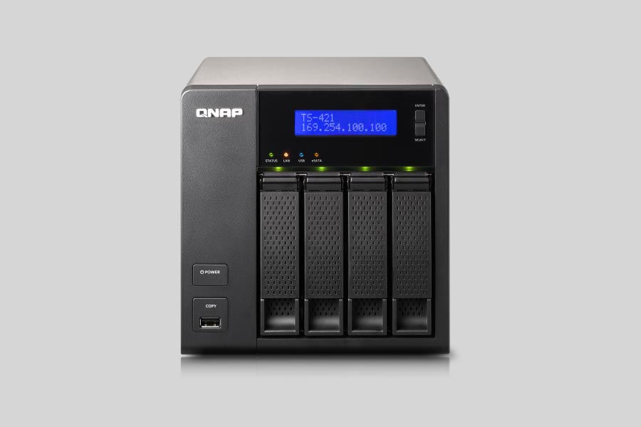 Métodos para restaurar datos eliminados de un NAS QNAP Turbo Station TS-421 / TS-421U