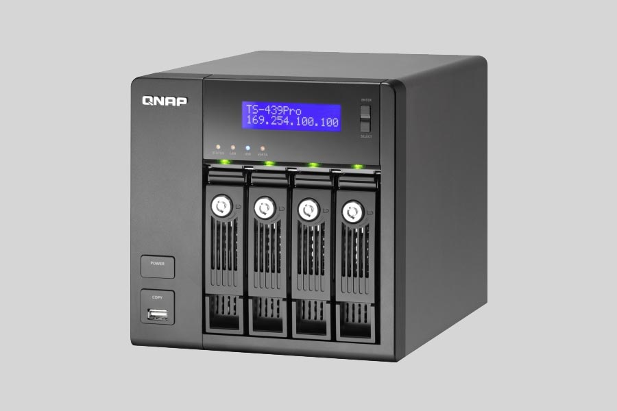 Cómo recuperar datos de NAS QNAP Turbo Station TS-439 Pro / TS-439 Pro II / TS-439 Pro II+