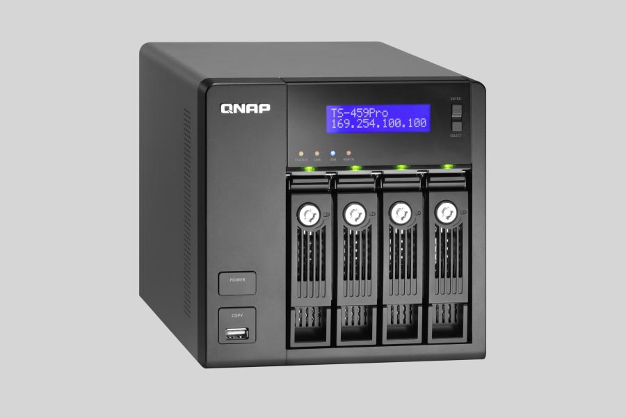 Cómo recuperar datos de NAS QNAP Turbo Station TS-459 Pro / TS-459 Pro II / TS-459 Pro+