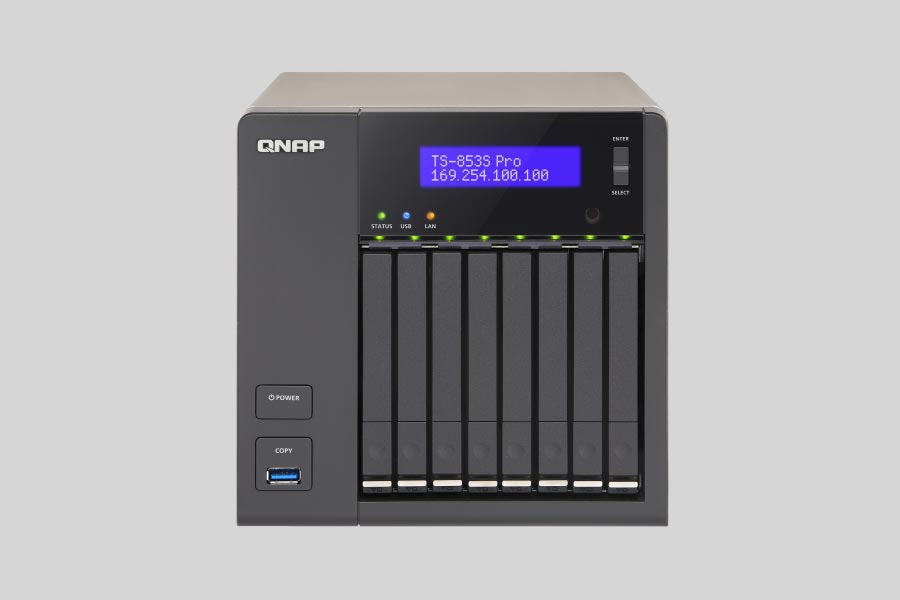 Cómo recuperar datos de NAS QNAP Turbo Station TS-853S Pro