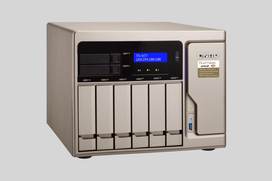 Cómo recuperar datos de NAS QNAP Turbo Station TS-877 / TS-877XU