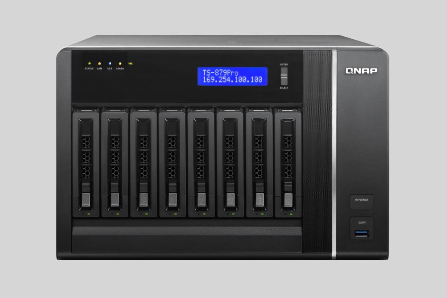 Cómo recuperar datos de NAS QNAP Turbo Station TS-879 Pro