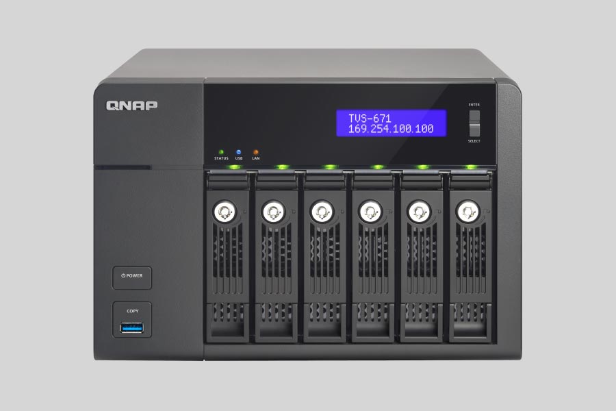 Cómo recuperar datos de NAS QNAP TVS-671