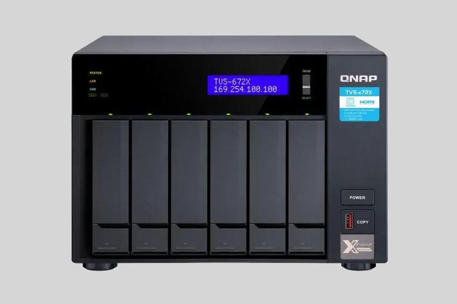 Cómo recuperar datos de NAS QNAP TVS-672X