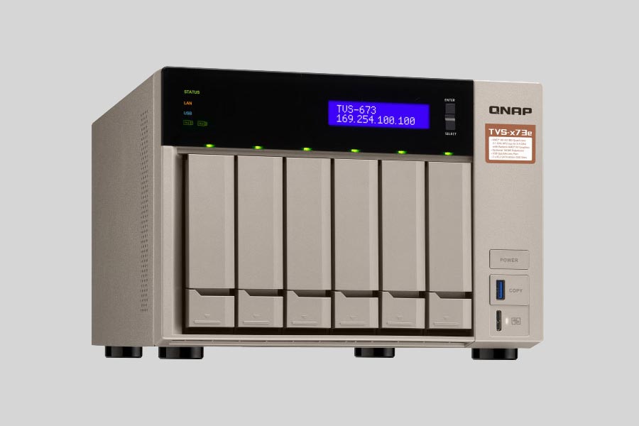 Guía completa para restaurar datos en un NAS QNAP TVS-673e