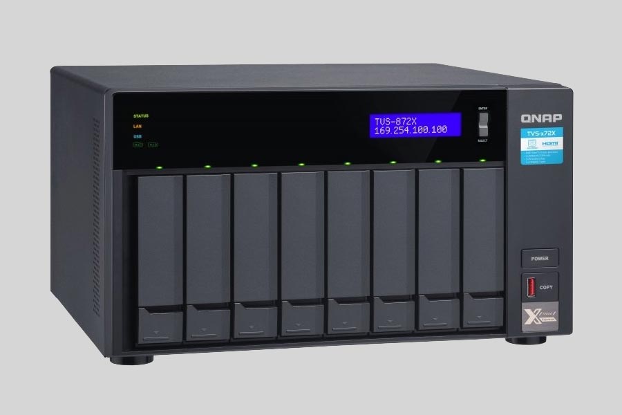 Cómo recuperar datos de NAS QNAP TVS-872X