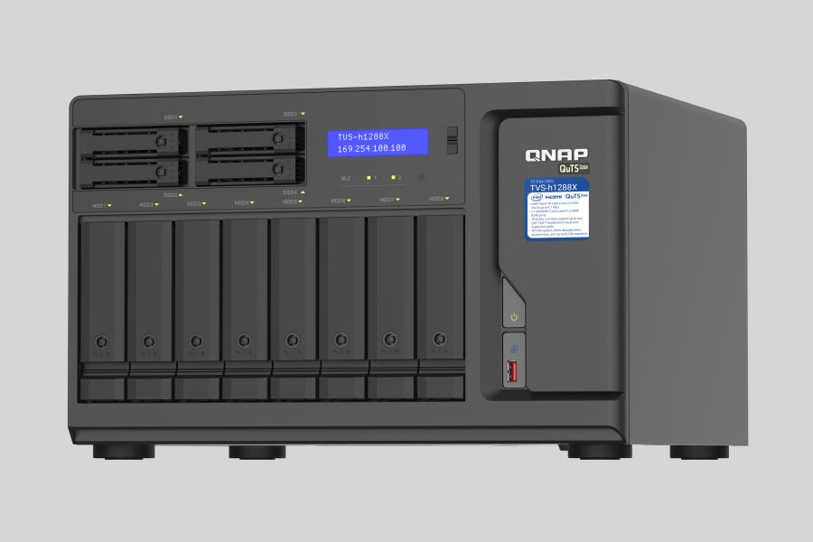 Cómo recuperar datos de NAS QNAP TVS-h1288X