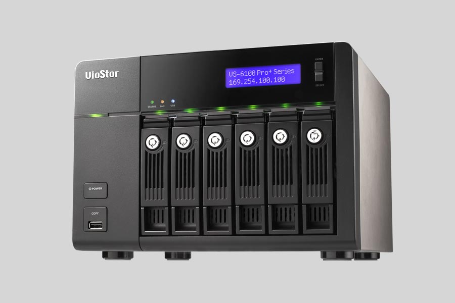 Cómo recuperar datos de NAS QNAP VS-6116 Pro+