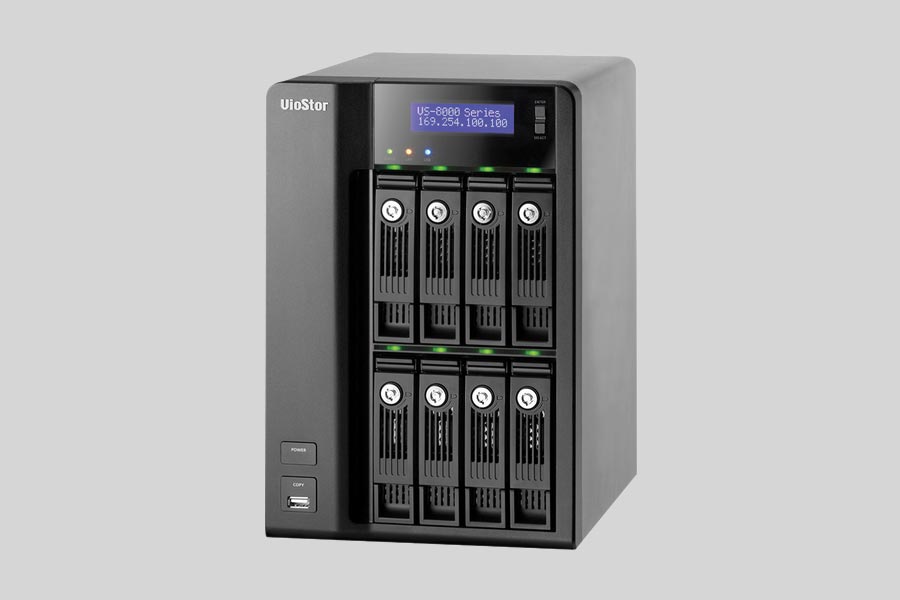 Pasos para restaurar datos eliminados de un NAS QNAP VS-8024 con éxito