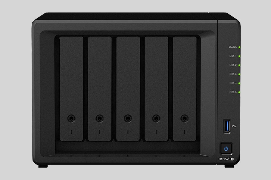 Cómo recuperar datos de NAS Synology DiskStation DS1520+