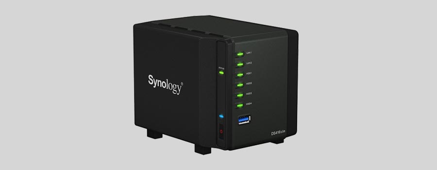 Cómo recuperar datos de NAS Synology DiskStation DS416 / DS416play / DS416slim / DS416j