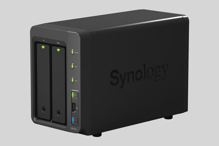 Pasos para acceder a archivos de un NAS Synology DiskStation DS713+ comprometido