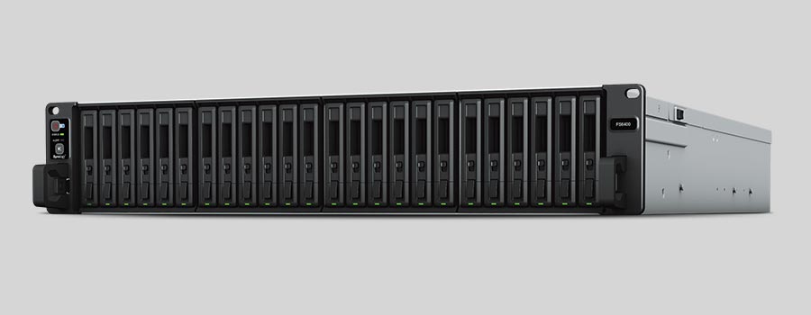 Cómo acceder a archivos perdidos en su NAS Synology FlashStation FS6400 RAID