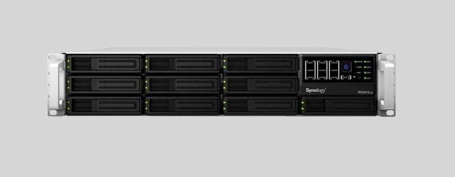 Cómo recuperar datos de NAS Synology RackStation RS3412RPxs / RS3412xs