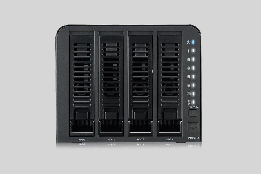 Cómo recuperar datos de NAS Thecus N4310