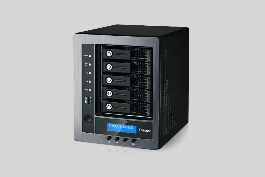 Cómo recuperar datos de NAS Thecus N5810