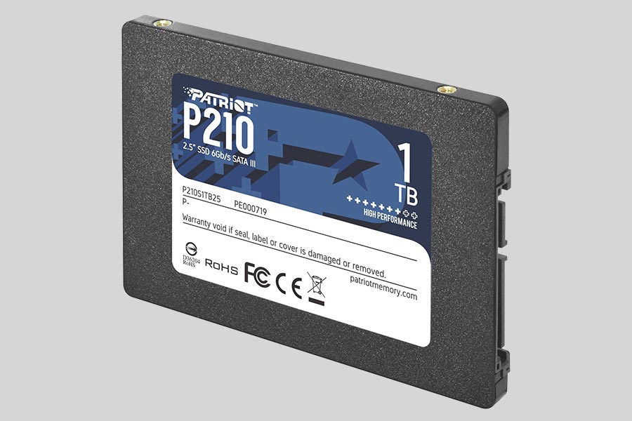 Recuperación de datos de SSD Patriot