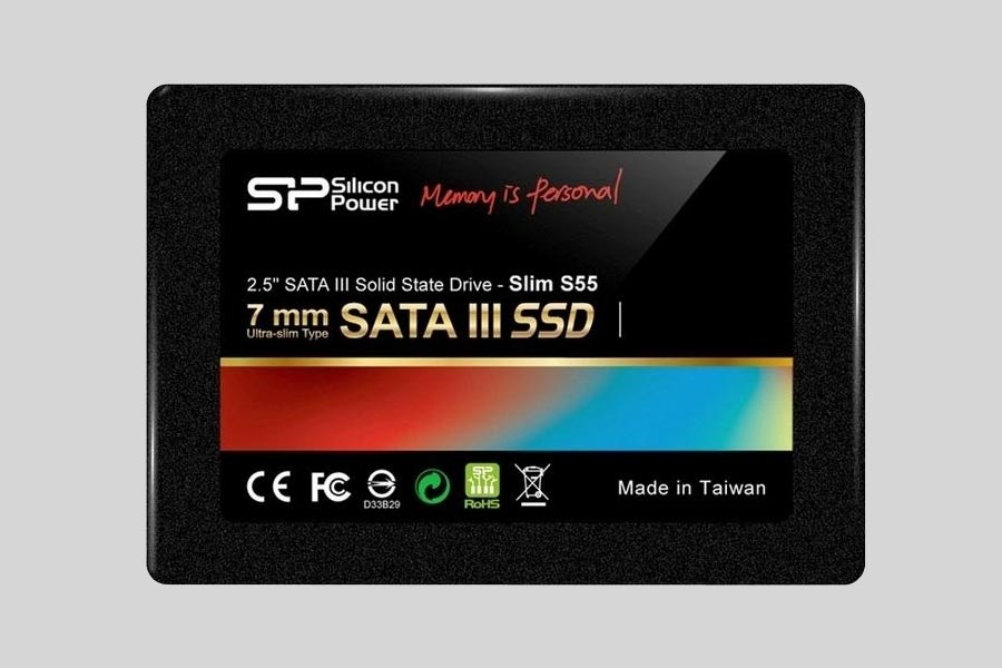 Recuperación de datos de SSD Silicon Power