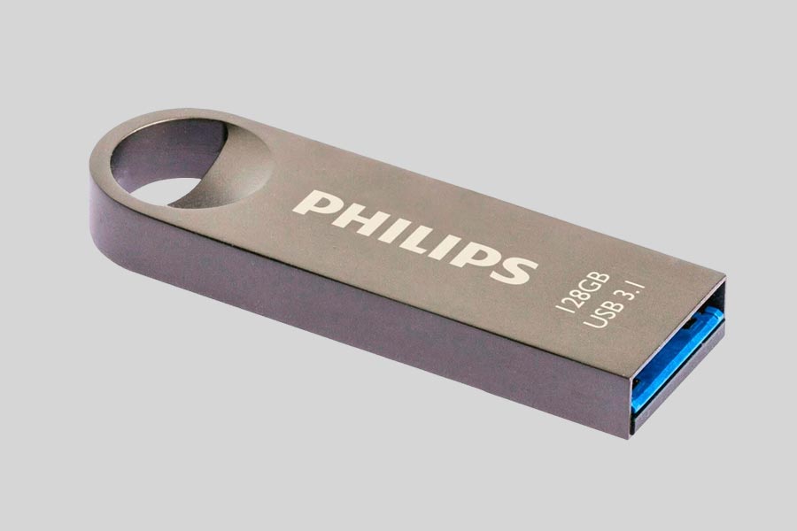 Recuperación de Datos de la Unidad Flash Philips