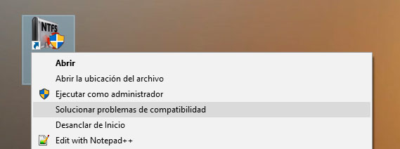 FILE_INITIALIZATION_FAILED 0x00000068: Utilice el régimen de compatibilidad con una versión antigua de Windows
